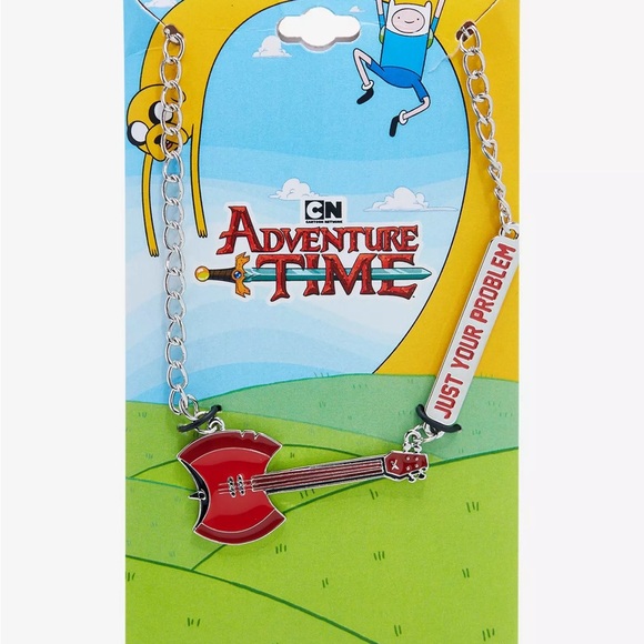 Hot Topic Jewelry - Adventure Time Marceline‎ Bass Guitar Necklace Hot Topic